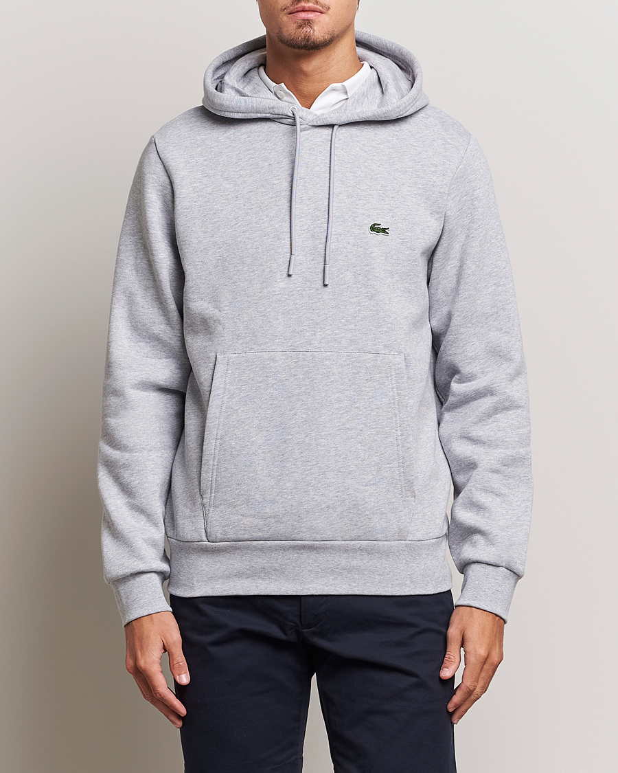 Herre | Trøjer | Lacoste | Hoodie Silver Chine