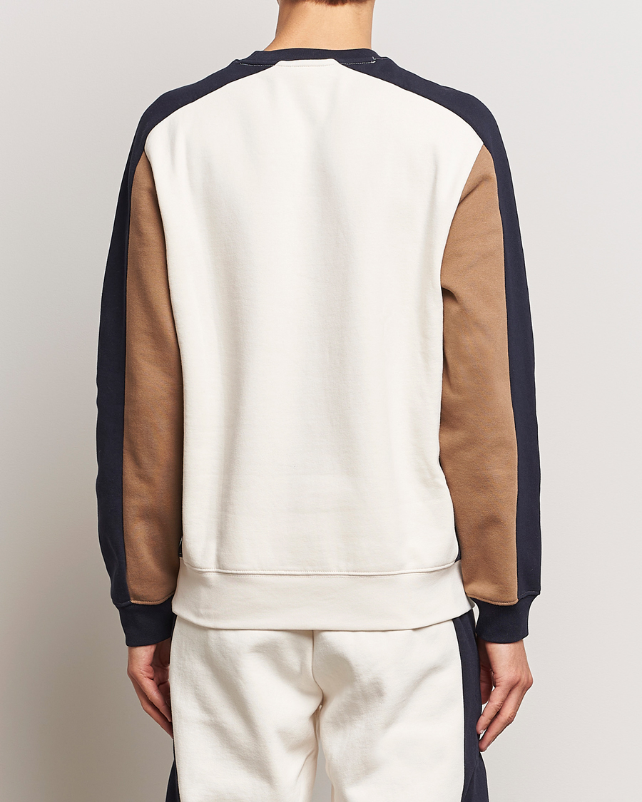 Herre | Trøjer | Lacoste | Colorblocked Crew Neck Sweatshirt Lapland/Cookie