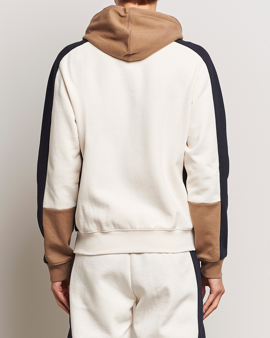 Herre | Trøjer | Lacoste | Colorblocked Full Zip Hoodie Lapland/Cookie