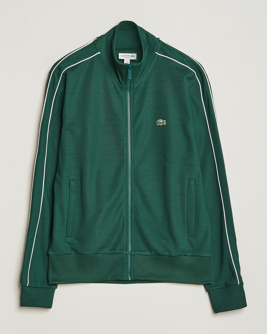 Herre | Trøjer | Lacoste | Full Zip Track Jacket Green