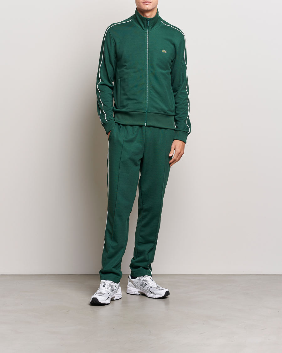 Herre | Trøjer | Lacoste | Full Zip Track Jacket Green