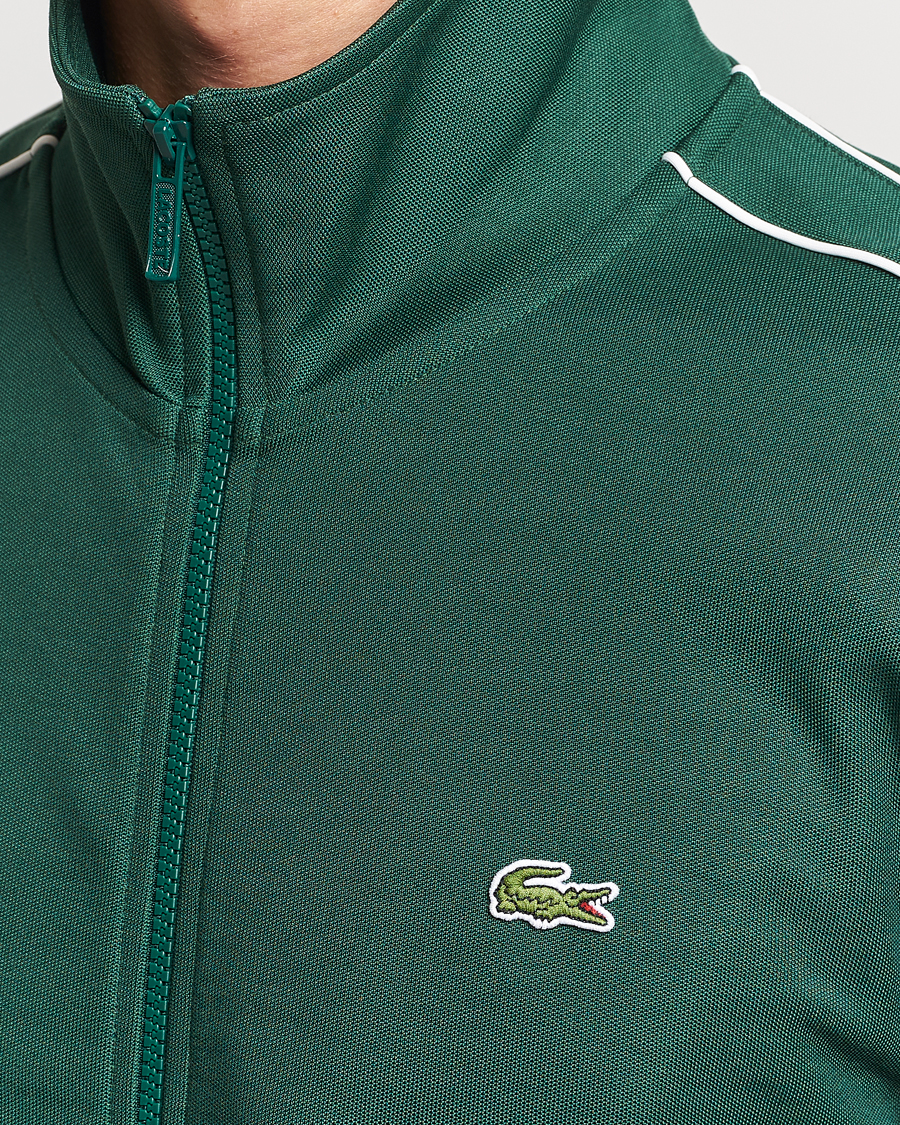 Herre | Trøjer | Lacoste | Full Zip Track Jacket Green