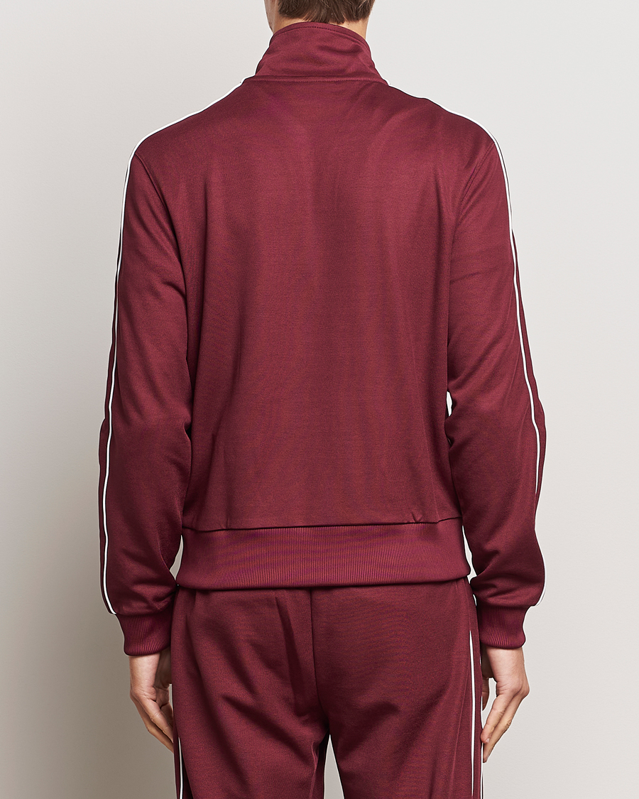 Herre | Trøjer | Lacoste | Full Zip Track Jacket Dark Red