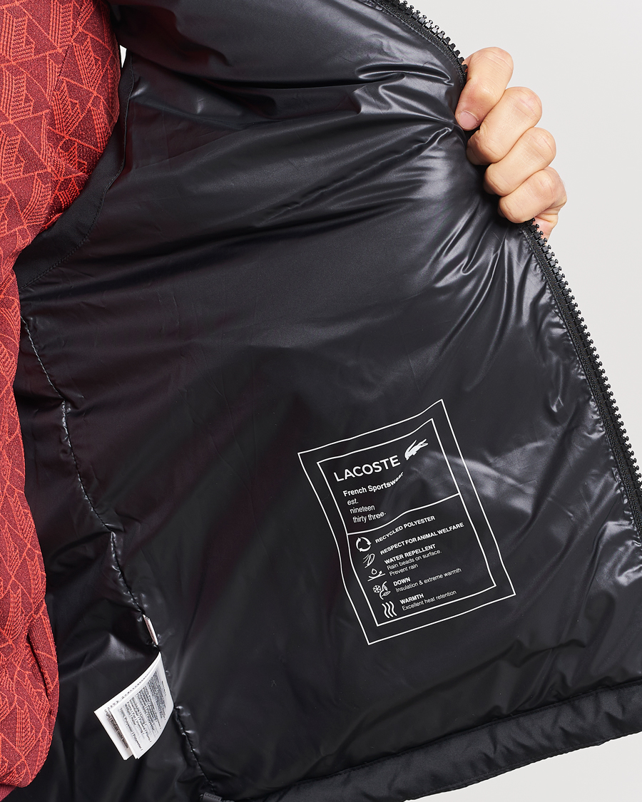 Herre | Jakker | Lacoste | Puffer Down Vest Black
