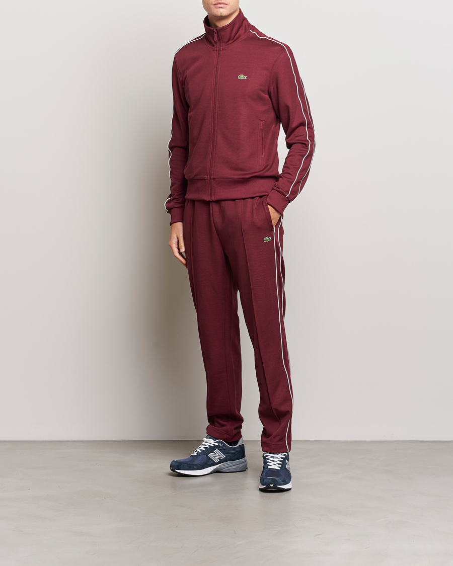 Herre | Bukser | Lacoste | Trackpants Dark Red