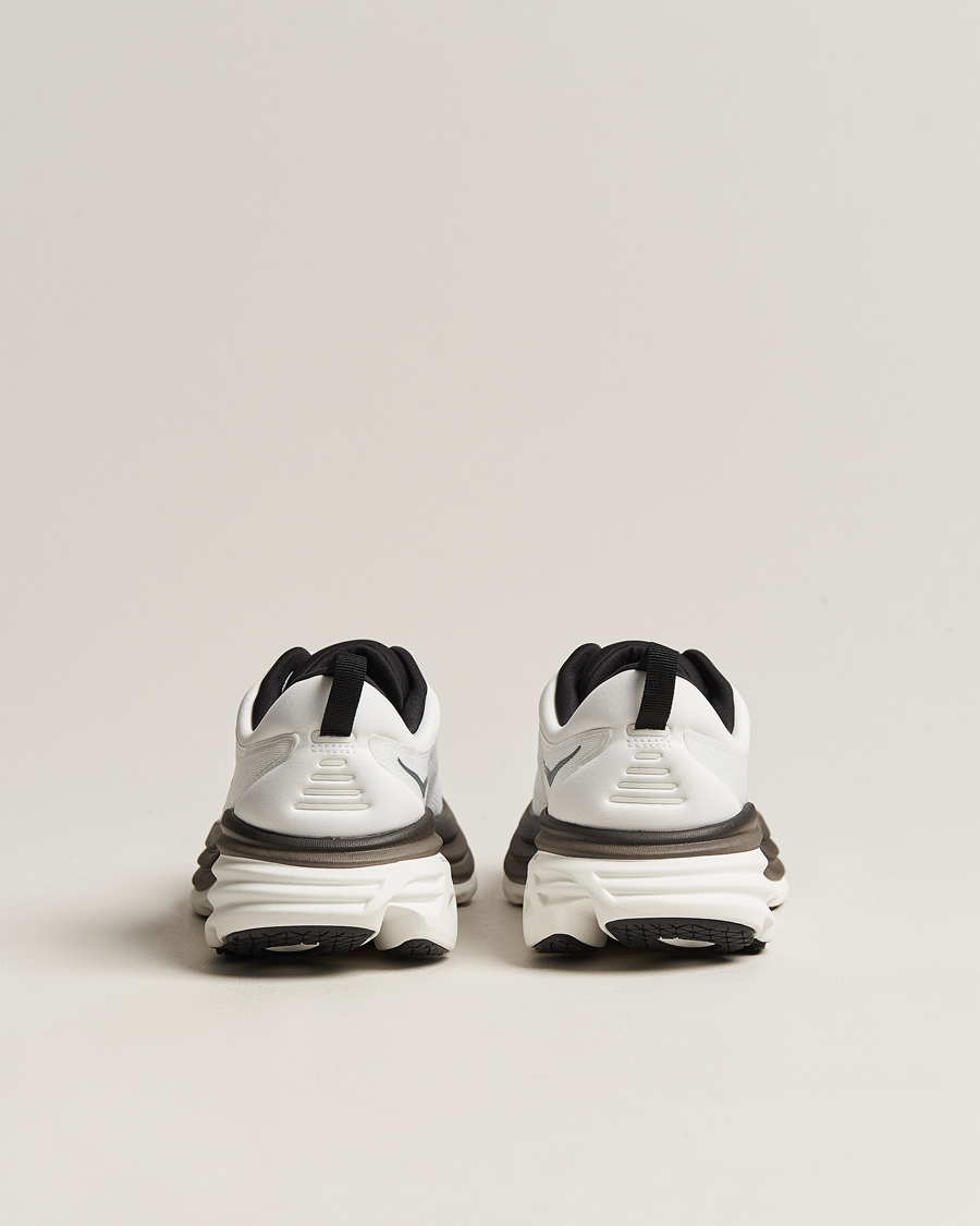 Herre | Hoka Bondi 8 White/Black | Hoka | Bondi 8 White/Black