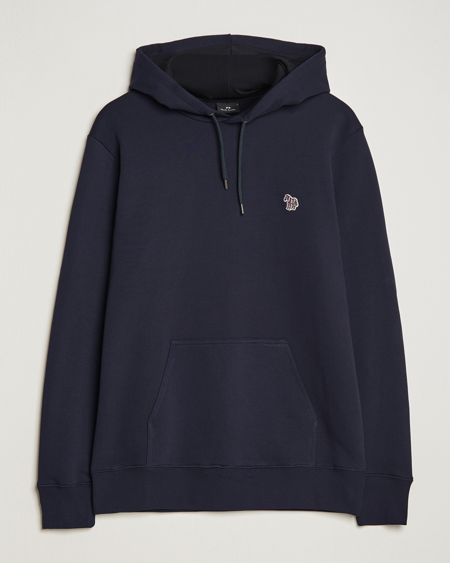 Herre | Trøjer | PS Paul Smith | Zebra Organic Cotton Hoodie Navy