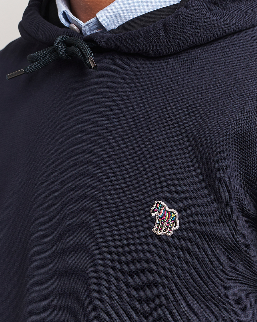 Herre | Trøjer | PS Paul Smith | Zebra Organic Cotton Hoodie Navy