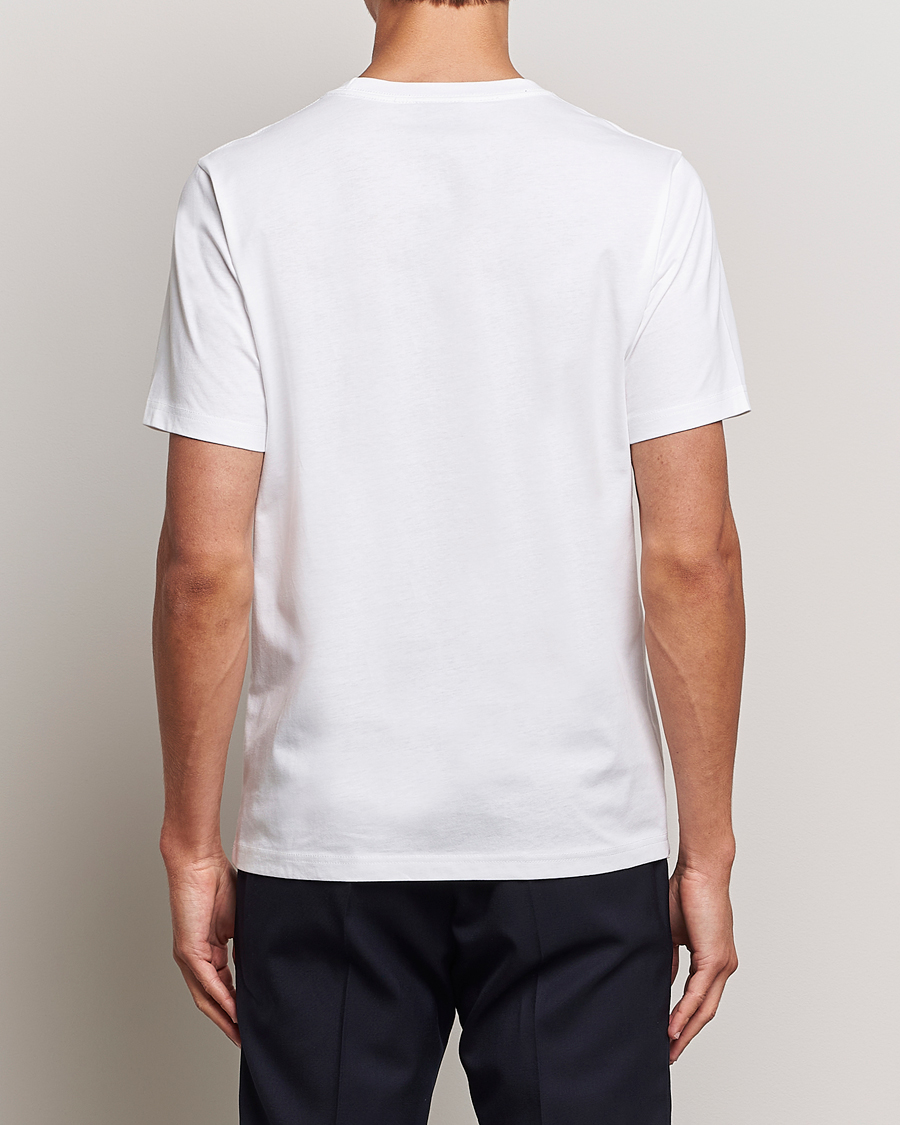 Herre | T-Shirts | PS Paul Smith | Zebra Repeat Crew Neck T-Shirt White