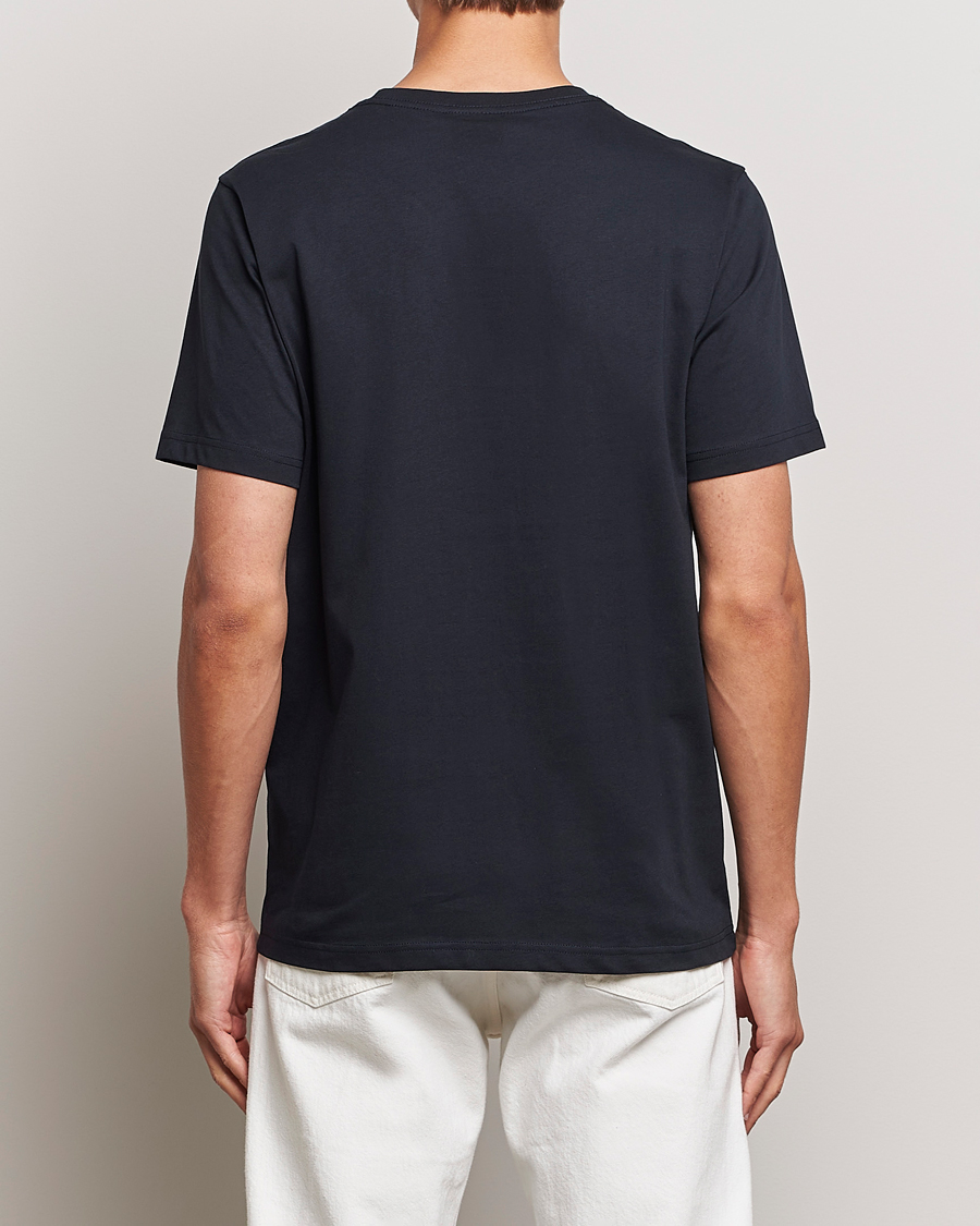 Herre | T-Shirts | PS Paul Smith | PS In A Row Crew Neck T-Shirt Navy