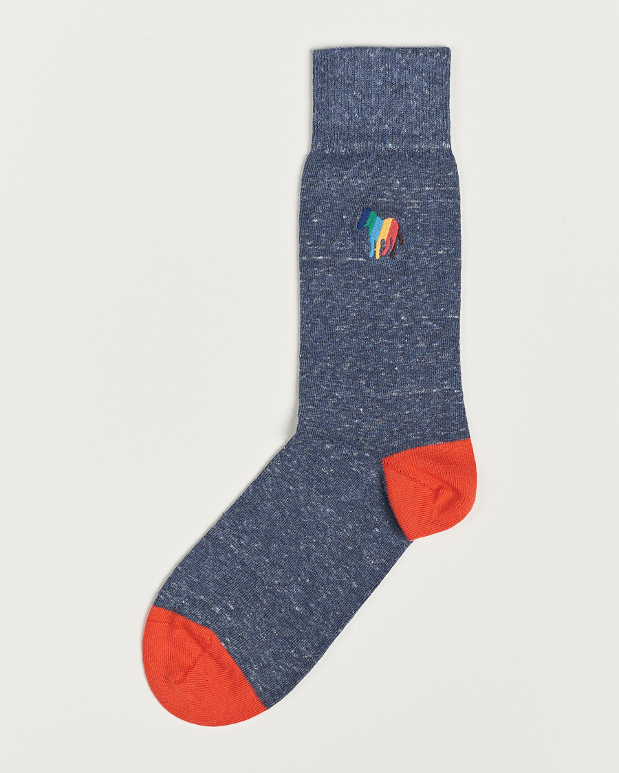 Herre | Undertøj | Paul Smith | Bold Zebra Socks Navy