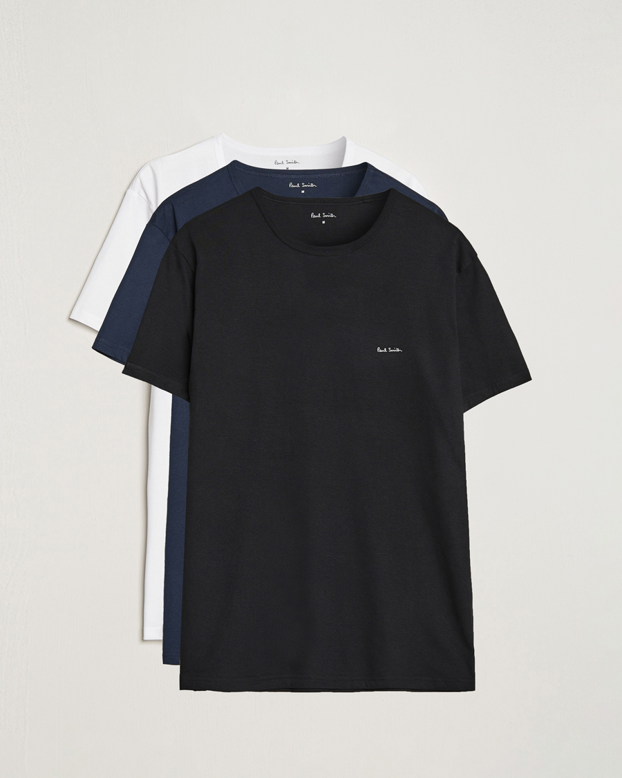 Paul Smith 3-Pack Crew Neck T-Shirt - CareOfCarl.dk