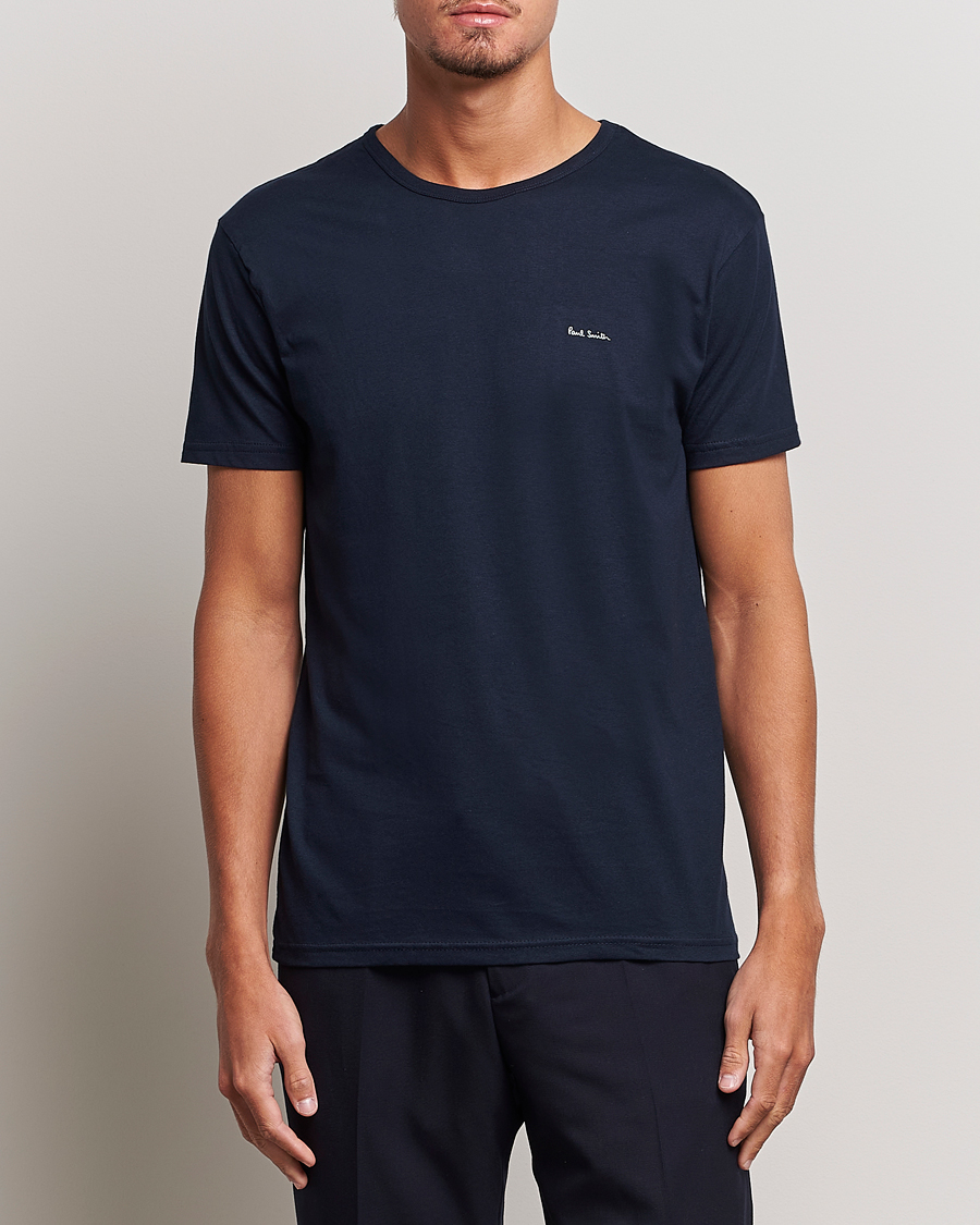 Herre | Flerpak | Paul Smith | 3-Pack Crew Neck T-Shirt Black/Navy/White