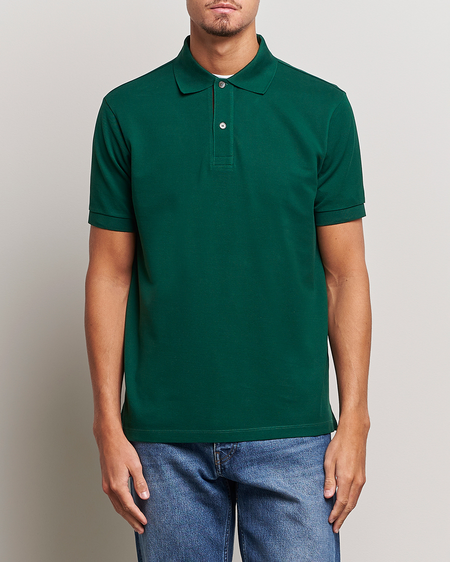 Herre | Polotrøjer | Paul Smith | Placket Stripe Polo Green