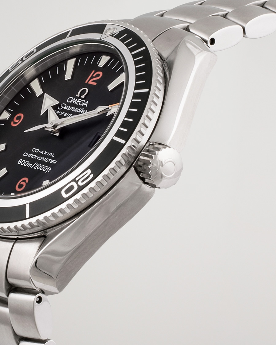 Herre | Omega Pre-Owned Seamaster Planet Ocean 2201.51.00 Steel Black | Omega Pre-Owned | Seamaster Planet Ocean 2201.51.00 Steel Black