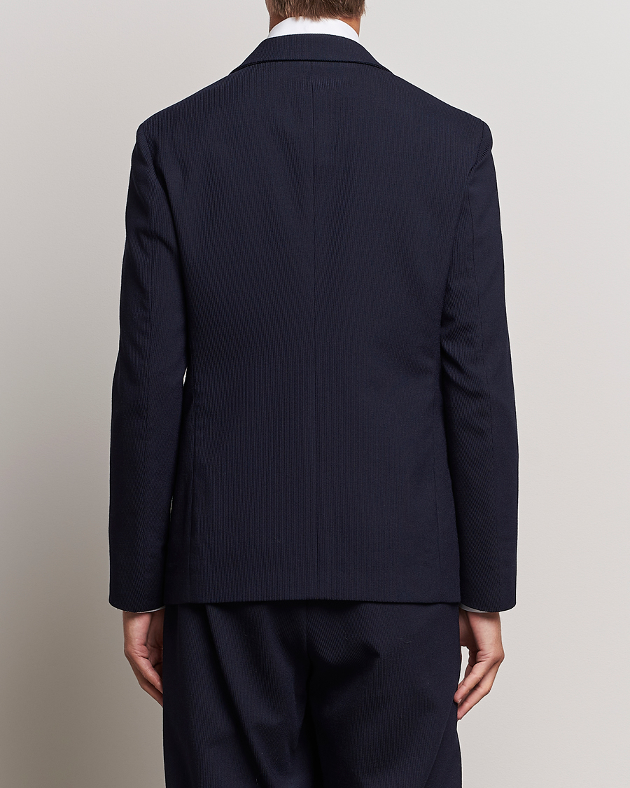 Herre | Blazere & jakker | Giorgio Armani | Wool Stretch Blazer Navy
