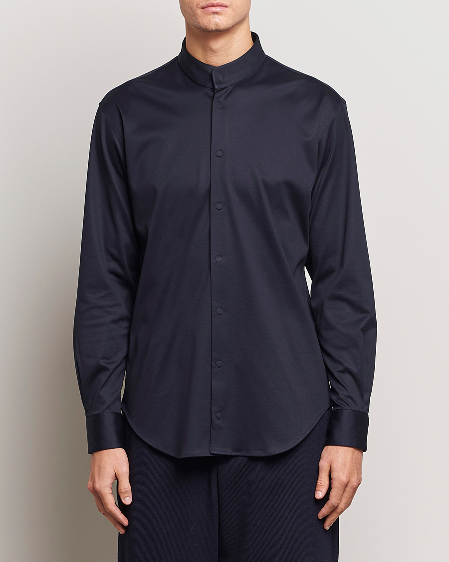 Herre | Tøj | Giorgio Armani | Guru Collar Shirt Navy