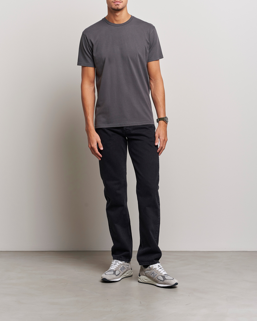 Herre | T-Shirts | Colorful Standard | Classic Organic T-Shirt Lava Grey