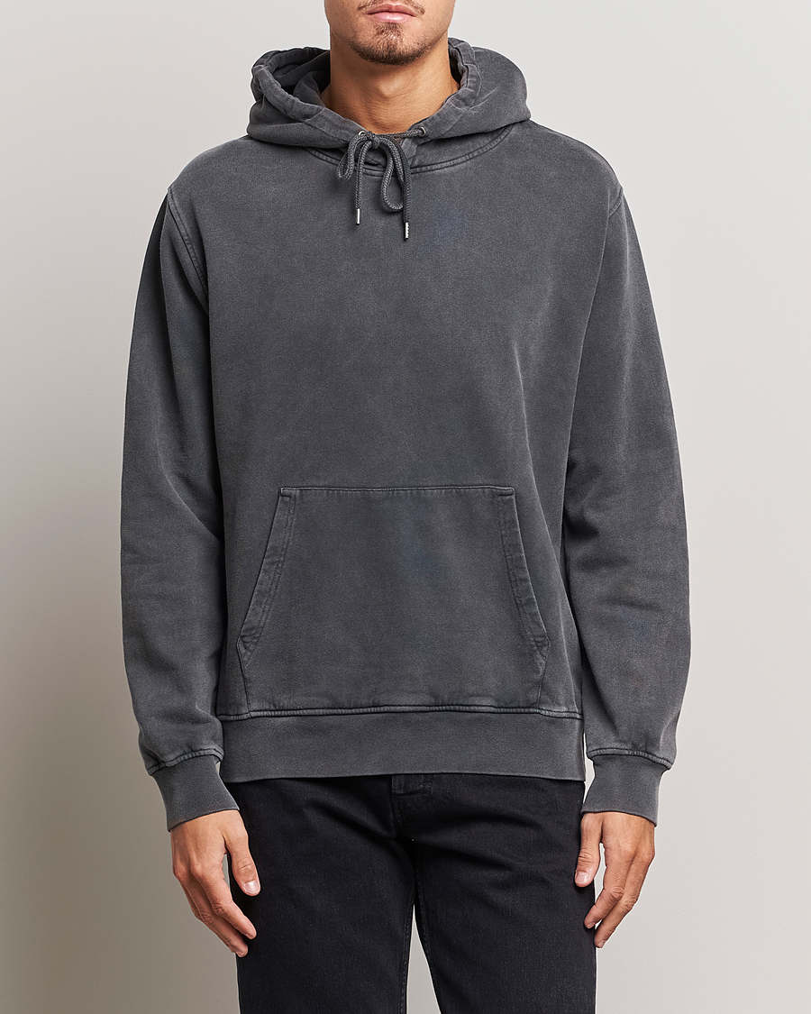 Herre | Trøjer | Colorful Standard | Classic Organic Hood Faded Black
