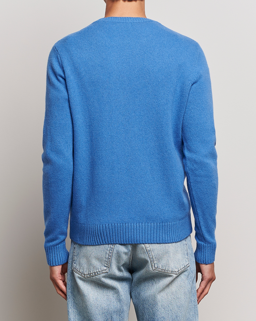 Herre | Trøjer | Colorful Standard | Classic Merino Wool Crew Neck Pacific Blue