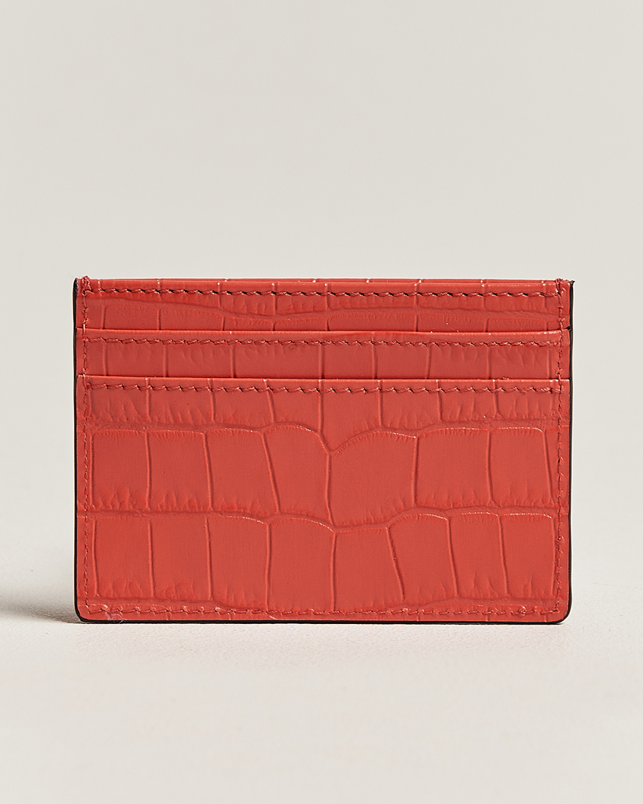 Herre | Smythson Mara Flat Cardholder Watermelon | Smythson | Mara Flat Cardholder Watermelon