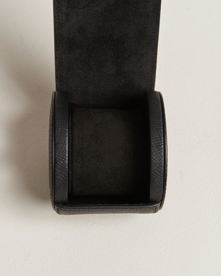 Herre | Ure- & smykkeæsker | Smythson | Panama Single Watch Roll Black