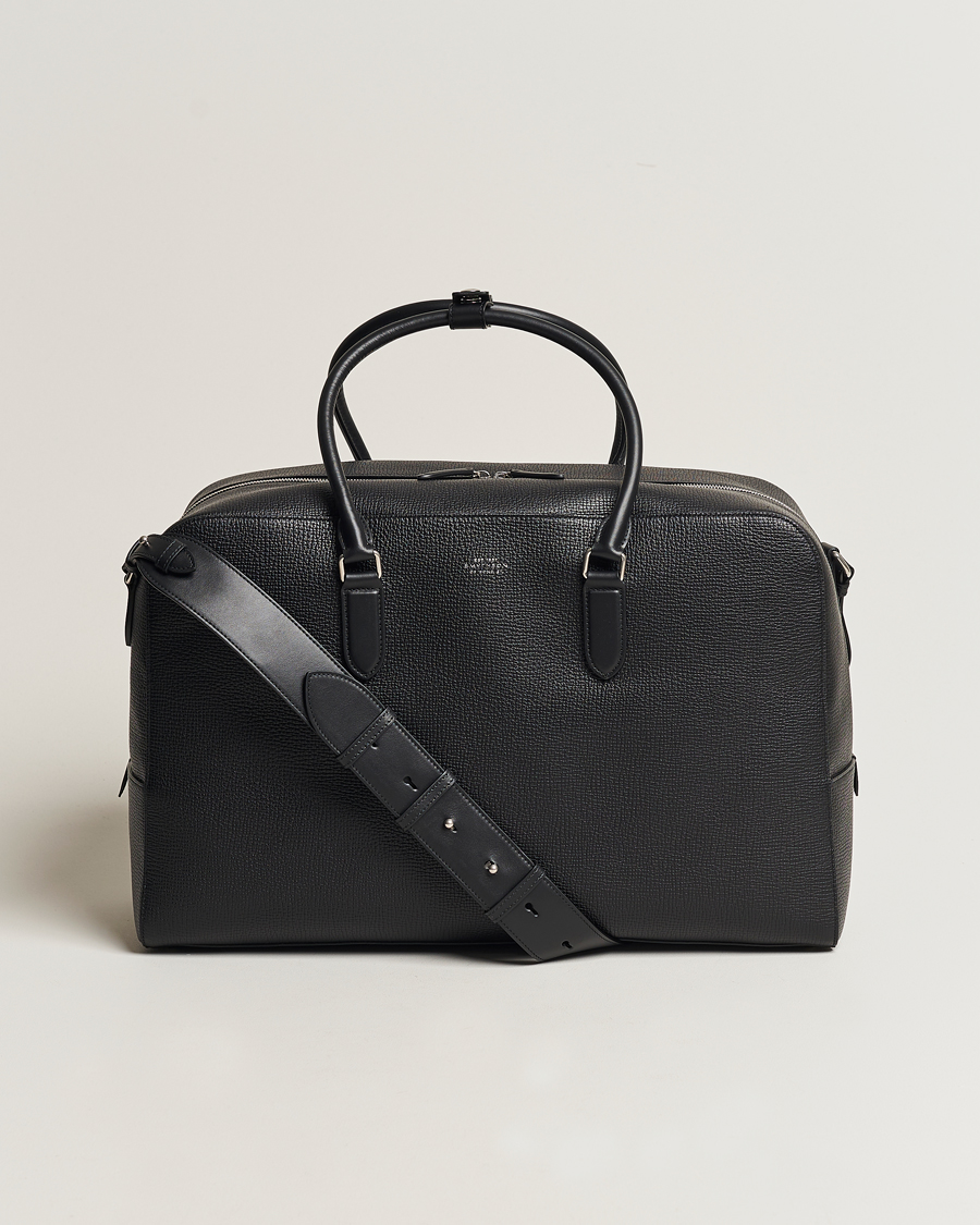 Herre | Tasker | Smythson | SmythsonLudlow Soft Travel BagBlack