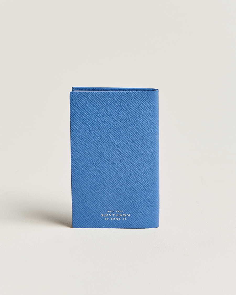 Herre | Smythson Panama Crossgrain Diary 2024 Nile Blue | Smythson | Panama Crossgrain Diary 2024 Nile Blue