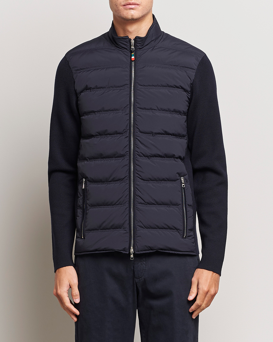 Herre | Jakker | Orlebar Brown | Wallace Hybrid Padded Jacket Night Iris