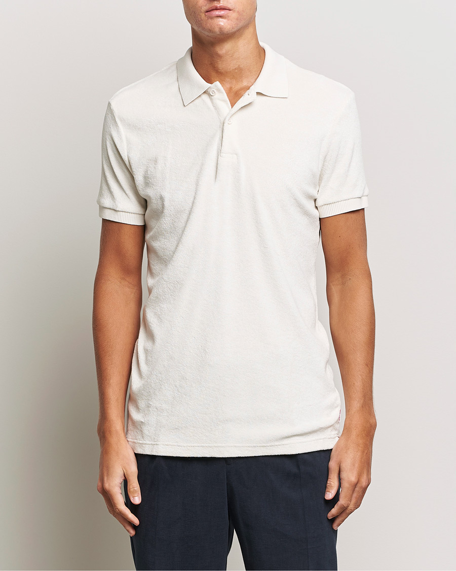 Herre | Polotrøjer | Orlebar Brown | Jarrett Towelling Polo Matchstick