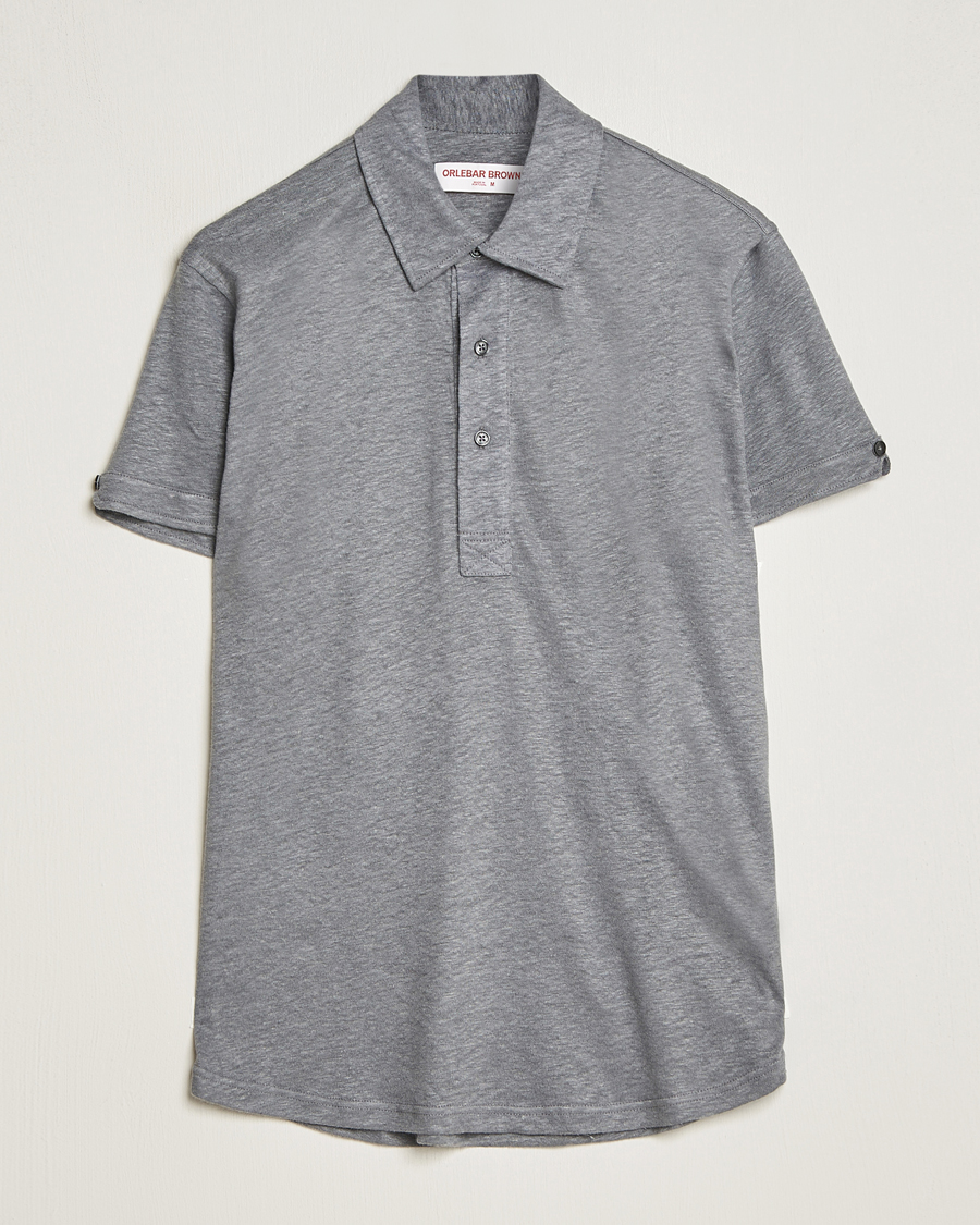 Herre | Polotrøjer | Orlebar Brown | Sebastian Tailored Polo Granite