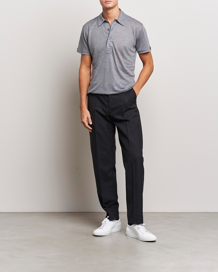 Herre | Polotrøjer | Orlebar Brown | Sebastian Tailored Polo Granite