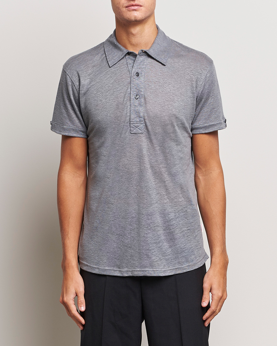 Herre | Polotrøjer | Orlebar Brown | Sebastian Tailored Polo Granite