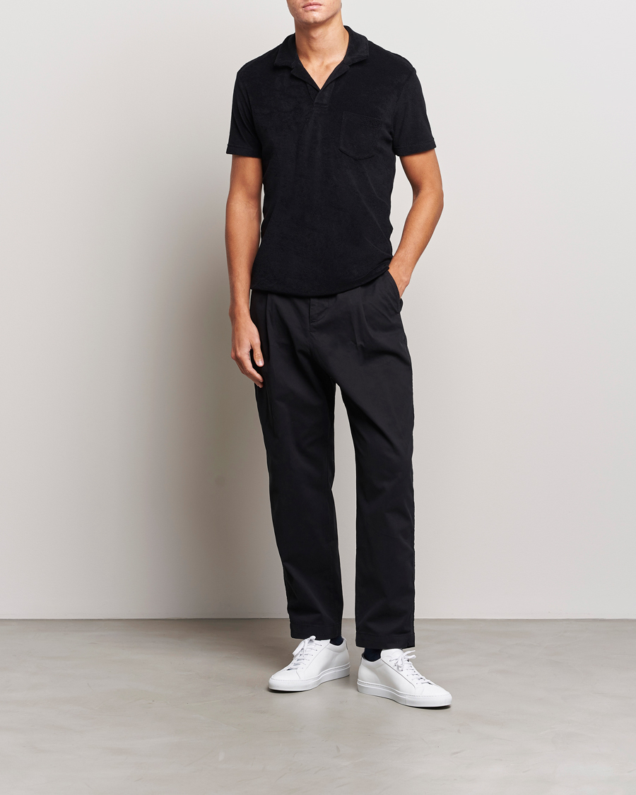 Herre | Polotrøjer | Orlebar Brown | Terry Polo Black