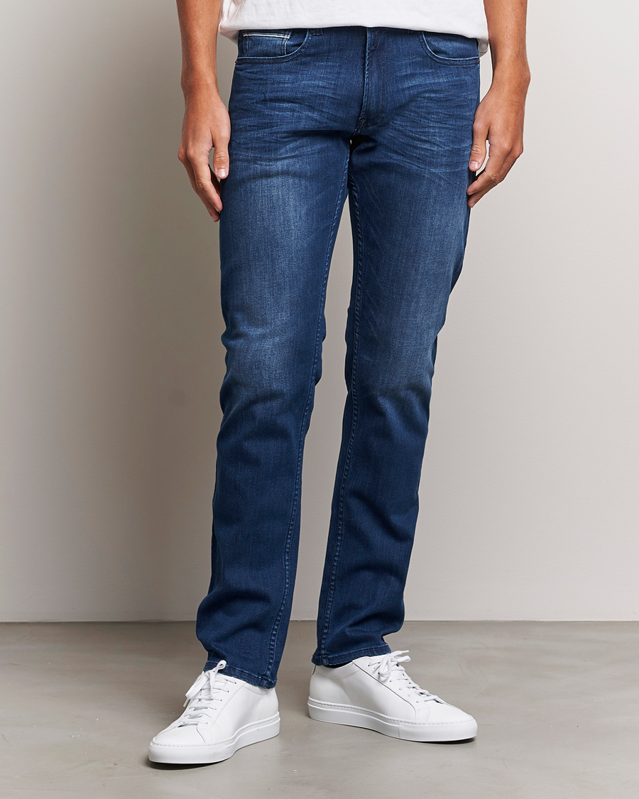 Herre | Bukser | Replay | Grover Powerstretch Jeans Dark Blue