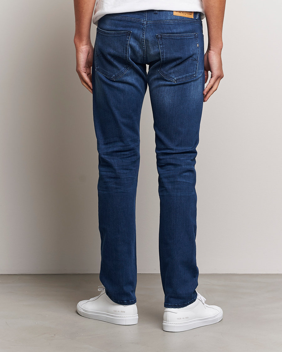 Herre | Bukser | Replay | Grover Powerstretch Jeans Dark Blue
