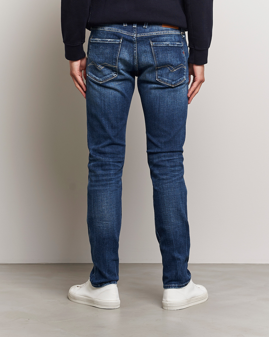 Herre | Jeans | Replay | Anbass 5 Years Wash Jeans Dark Blue