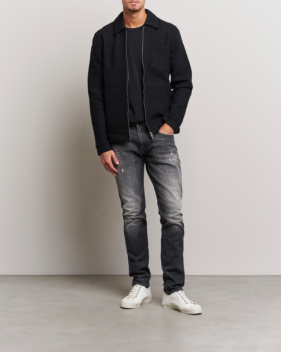 Herre | Jeans | Replay | Anbass 5 Years Wash Jeans Grey Black