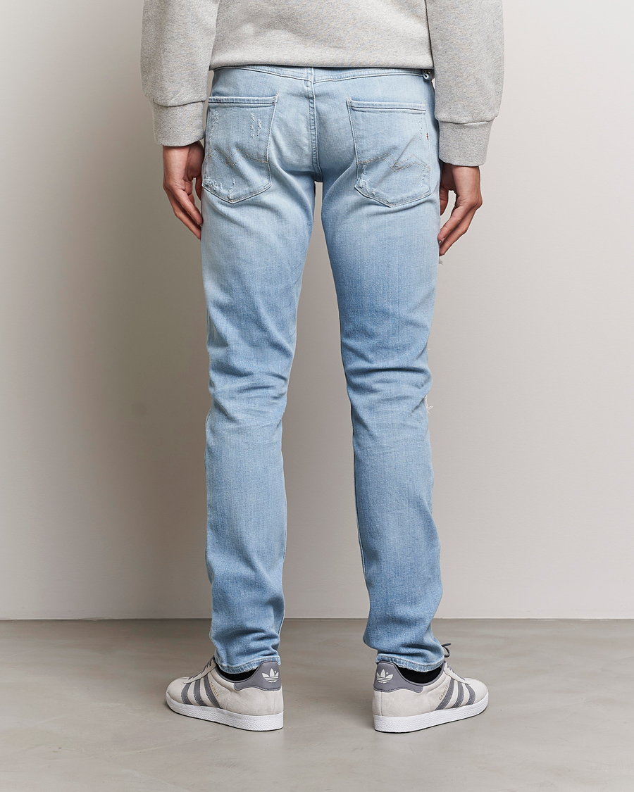 Herre | Jeans | Replay | Anbass 20 Years Wash Jeans Light Blue