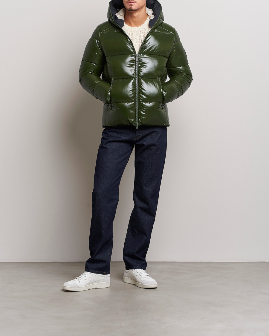 Herre | Jakker | Save The Duck | Edgard Padded Puffer Pine Green