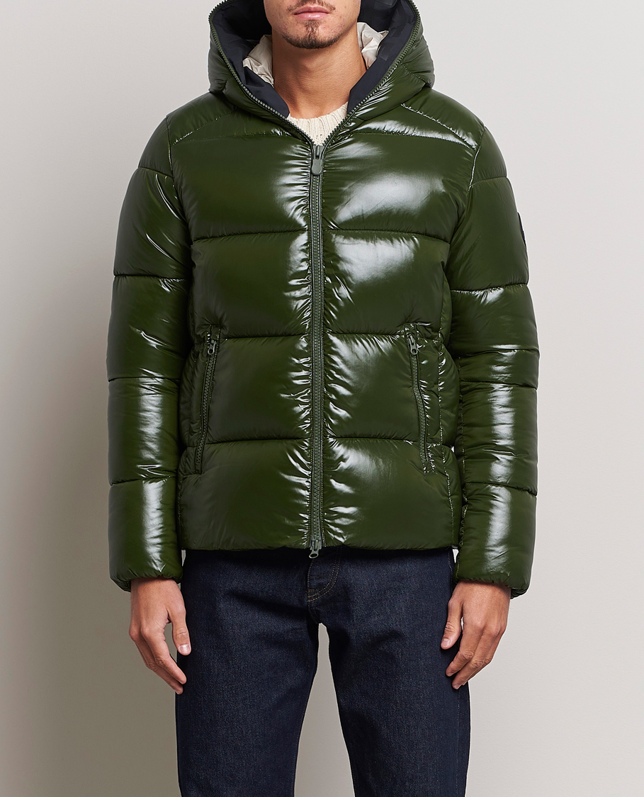 Herre | Jakker | Save The Duck | Edgard Padded Puffer Pine Green