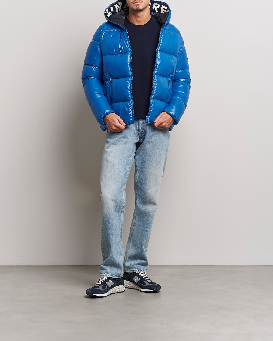 Herre | Jakker | Save The Duck | Edgard Padded Puffer Blue Berry
