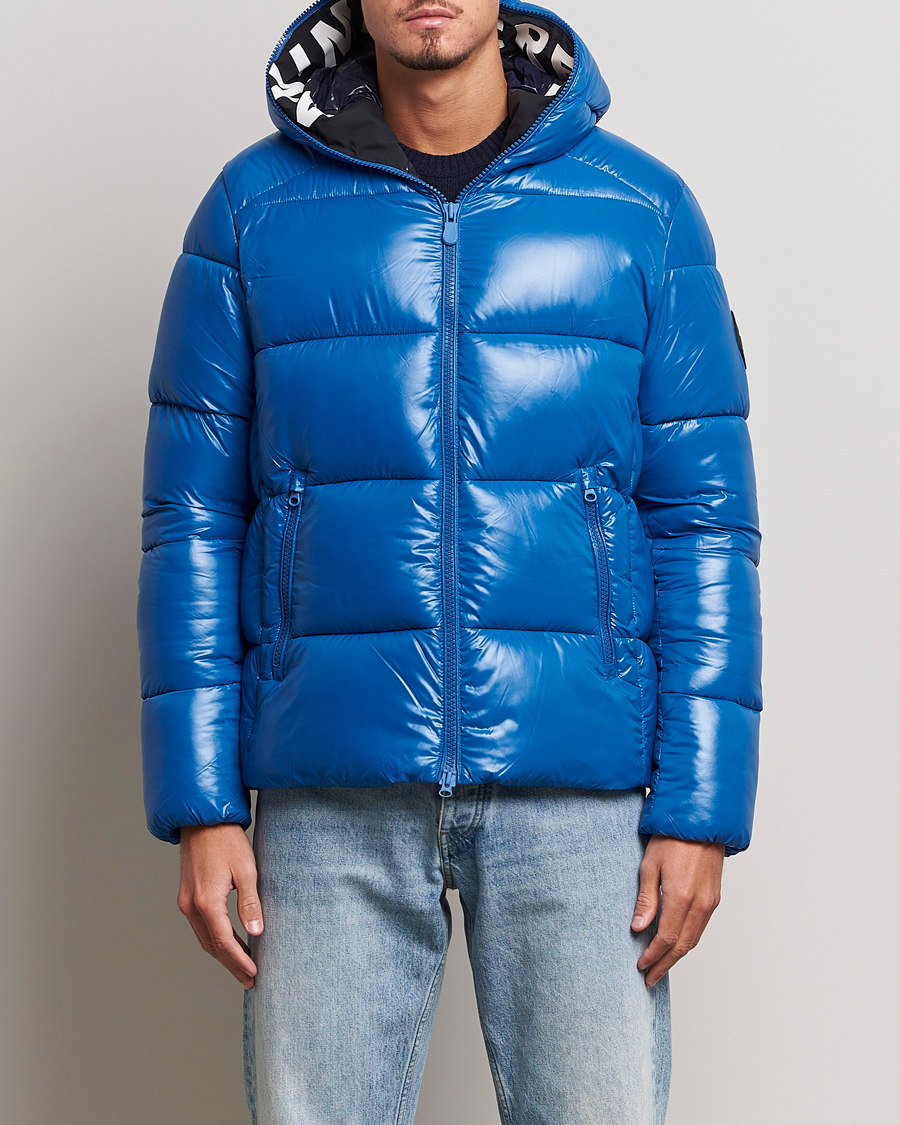 Herre | Jakker | Save The Duck | Edgard Padded Puffer Blue Berry