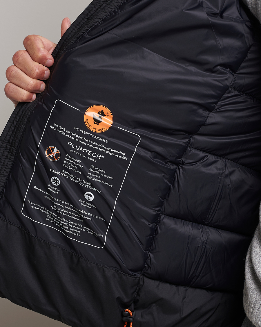 Herre | Jakker | Save The Duck | Boris Matt Lightweight Jacket Black