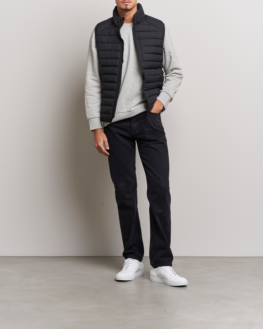 Herre | Jakker | Save The Duck | Rhus Matt Lightweight Vest Black