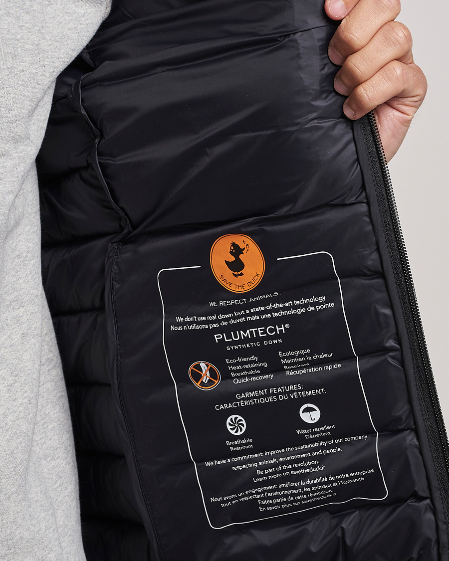Herre | Jakker | Save The Duck | Rhus Matt Lightweight Vest Black