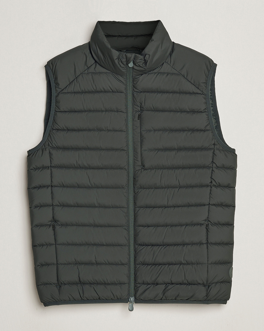 Herre | Jakker | Save The Duck | Rhus Matt Lightweight Vest Green Black