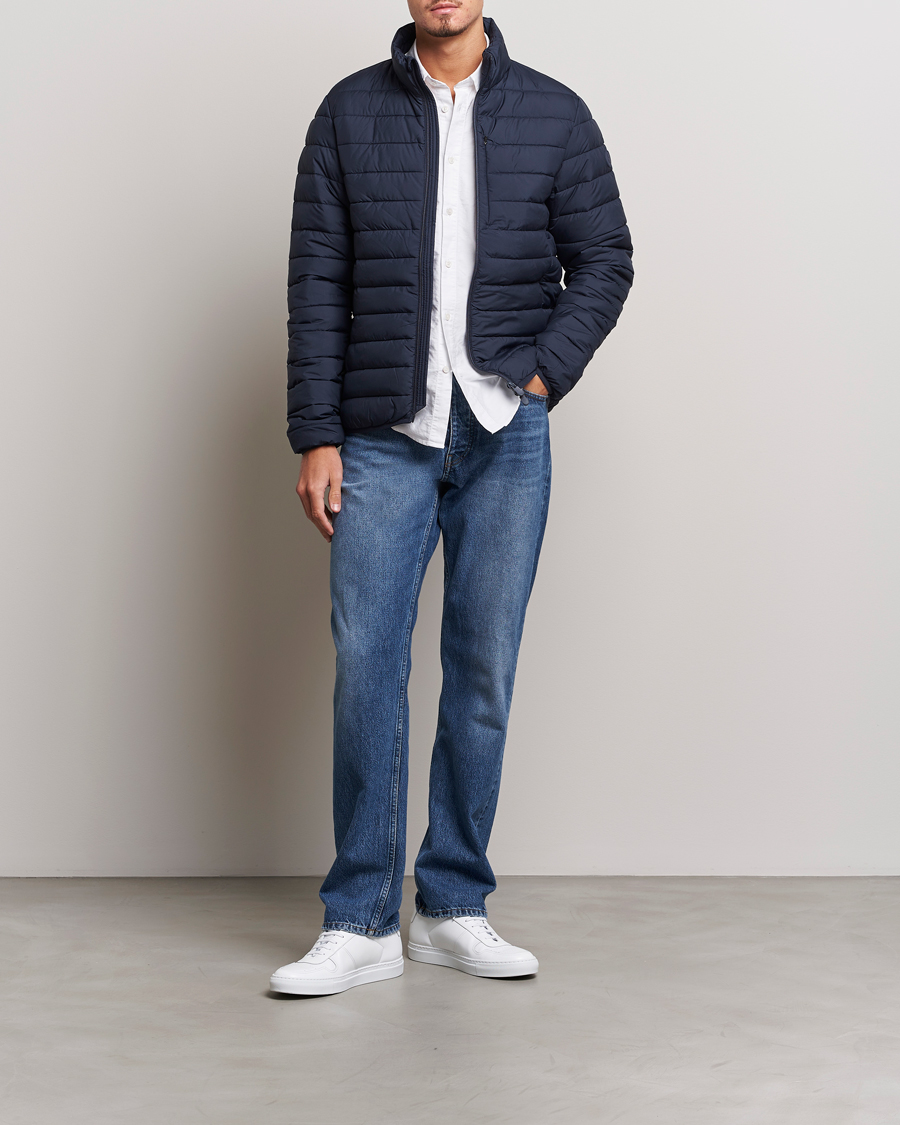 Herre | Jakker | Save The Duck | Erion Matt Lightweight Jacket Blue Black