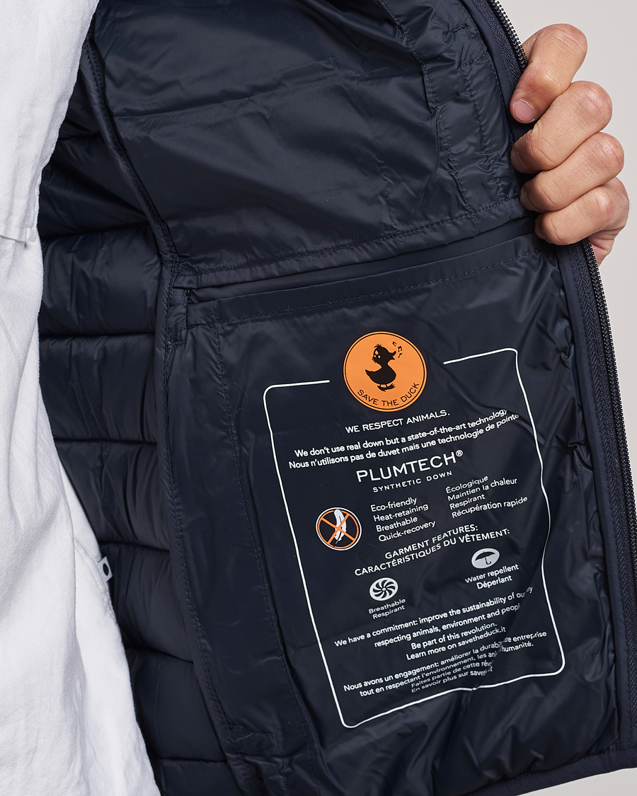 Herre | Jakker | Save The Duck | Erion Matt Lightweight Jacket Blue Black