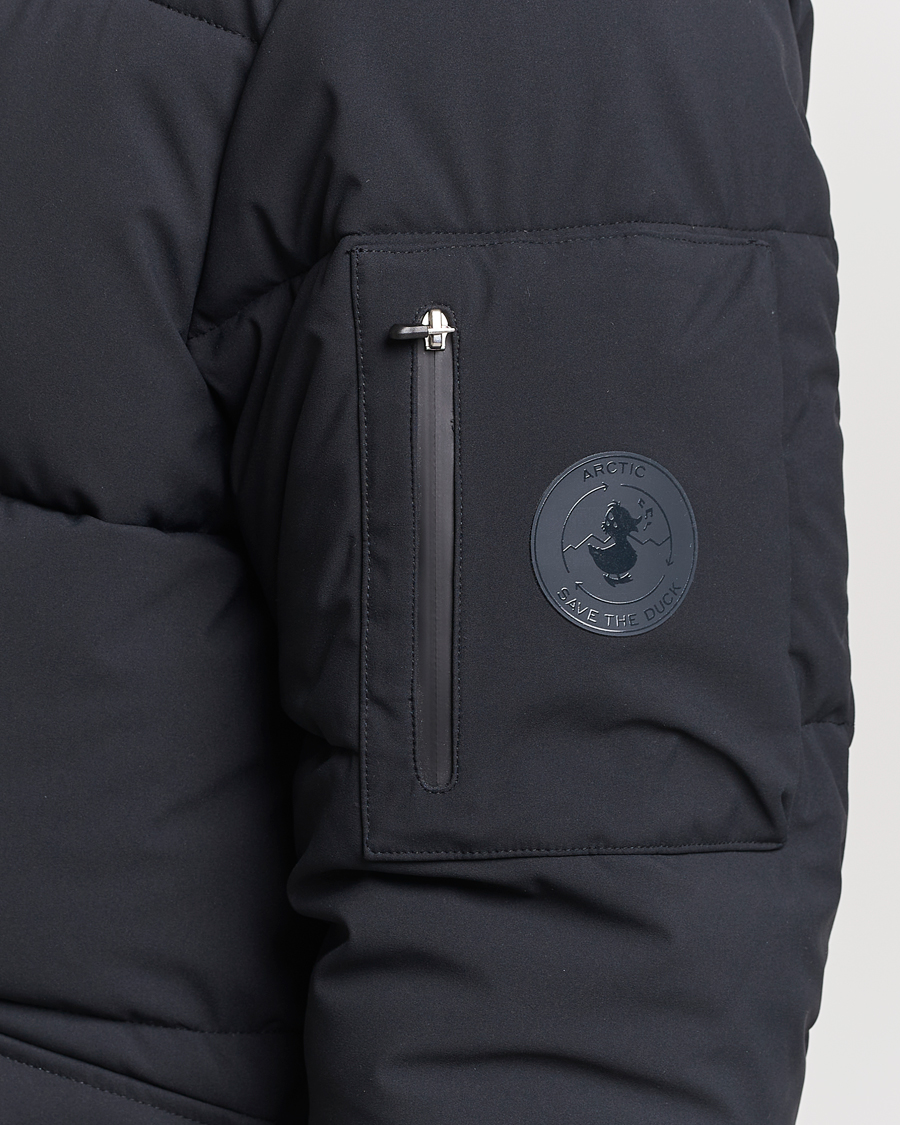 Herre | Jakker | Save The Duck | Alter Short Arctic Parka Black